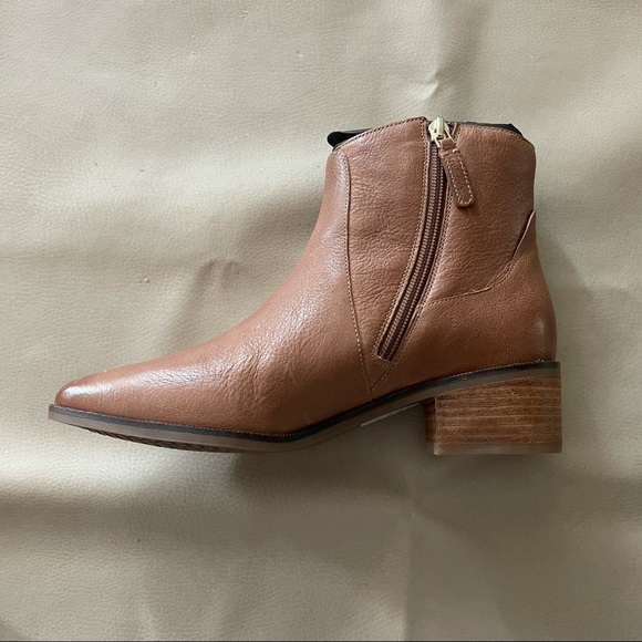 Cole Haan Maci Brown Ankle Boots - Picture 4 of 10